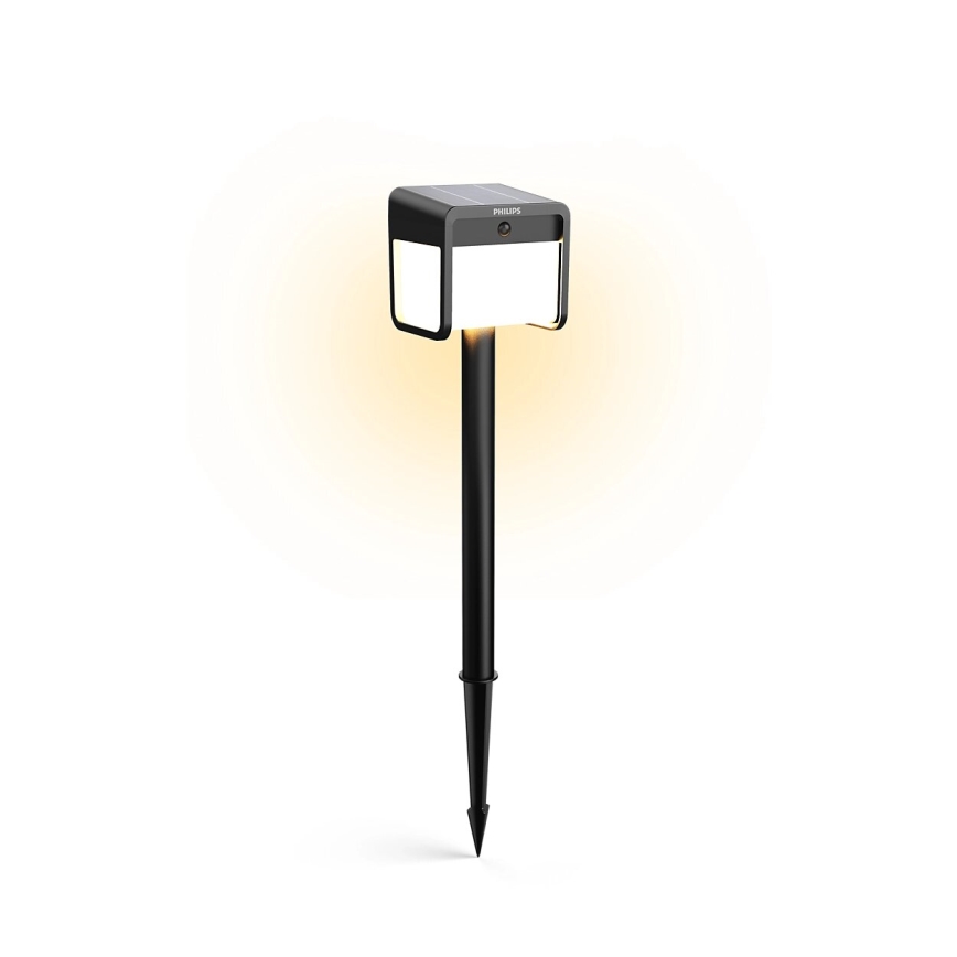 Philips - LED Lampa solarna z czujnikiem EZRA LED/1,8W/3,7V 2600 mAh 3000K IP44