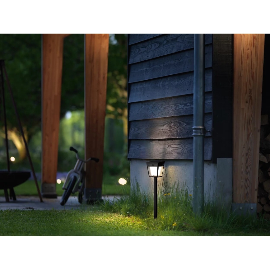 Philips - LED Lampa solarna z czujnikiem NISSA LED/1,8W/3,7V 2600 mAh 3000K IP44