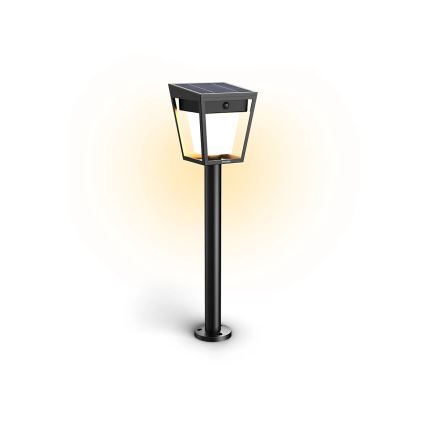 Philips - LED Lampa solarna z czujnikiem NISSA LED/1,8W/3,7V 2600 mAh 3000K IP44