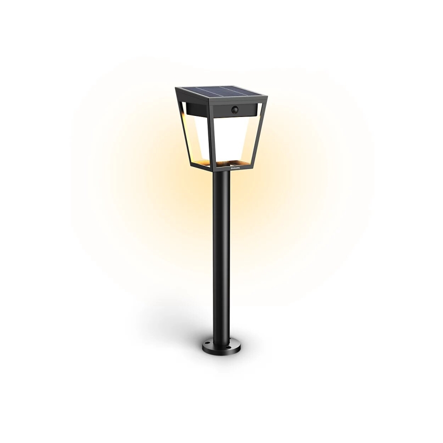 Philips - LED Lampa solarna z czujnikiem NISSA LED/1,8W/3,7V 2600 mAh 3000K IP44