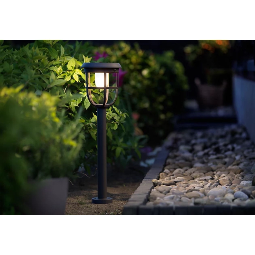 Philips - LED Lampa solarna z czujnikiem RADII LED/1,3W/3,7V 2000 mAh 3000K IP44