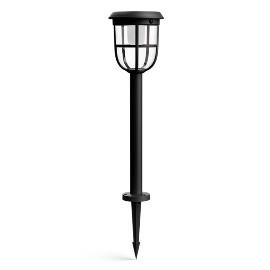 Philips - LED Lampa solarna z czujnikiem RADII LED/1,3W/3,7V 2000 mAh 3000K IP44