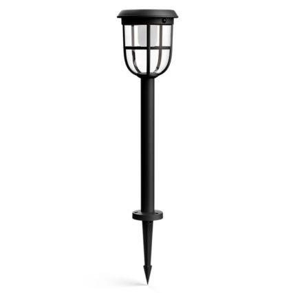 Philips - Lampa solarna LED z czujnikiem ruchu i zmierzchu RADII LED/1,3W/3,7V 2000 mAh 3000K IP44