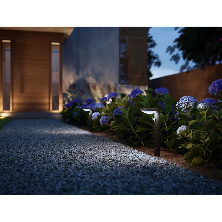 Philips - LED Lampa solarna z czujnikiem LED/1,2W/4V 4000K IP44
