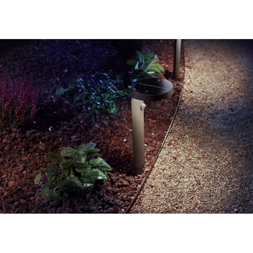 Philips - LED Lampa solarna z czujnikiem LED/1,2W/4V 4000K IP44
