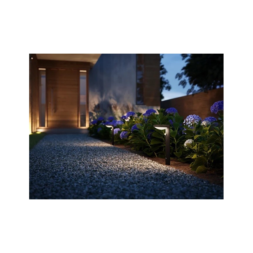 Philips - LED Lampa zewnętrzna z czujnikiem LED/9W/230V 2700K IP44