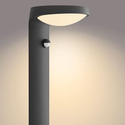 Philips - LED Lampa zewnętrzna z czujnikiem LED/9W/230V 2700K IP44