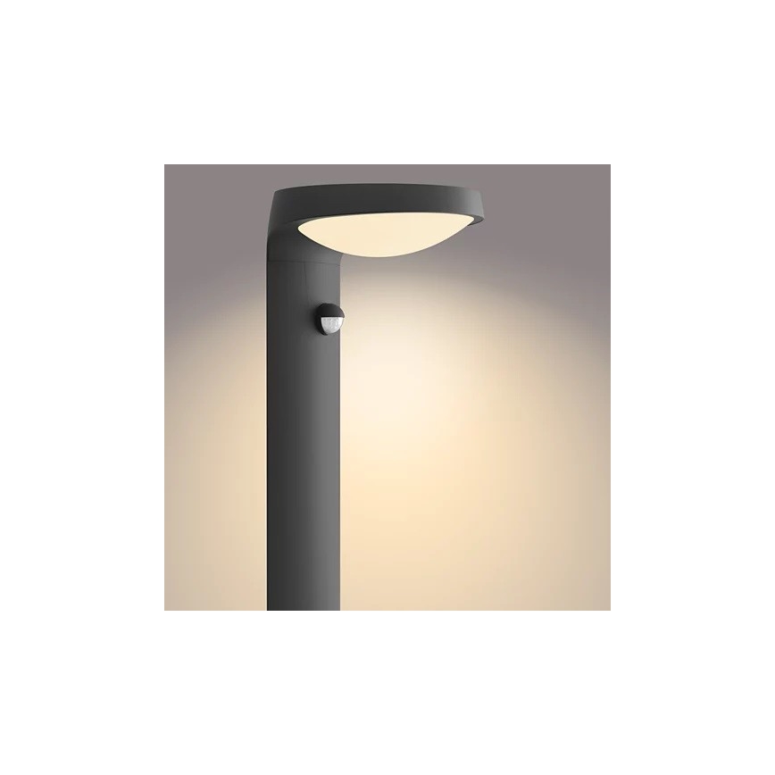 Philips - LED Lampa zewnętrzna z czujnikiem LED/9W/230V 2700K IP44