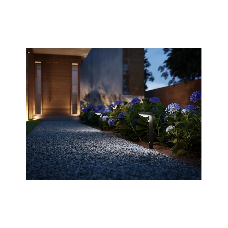Philips - LED Lampa zewnętrzna z czujnikiem LED/9W/230V 4000K IP44