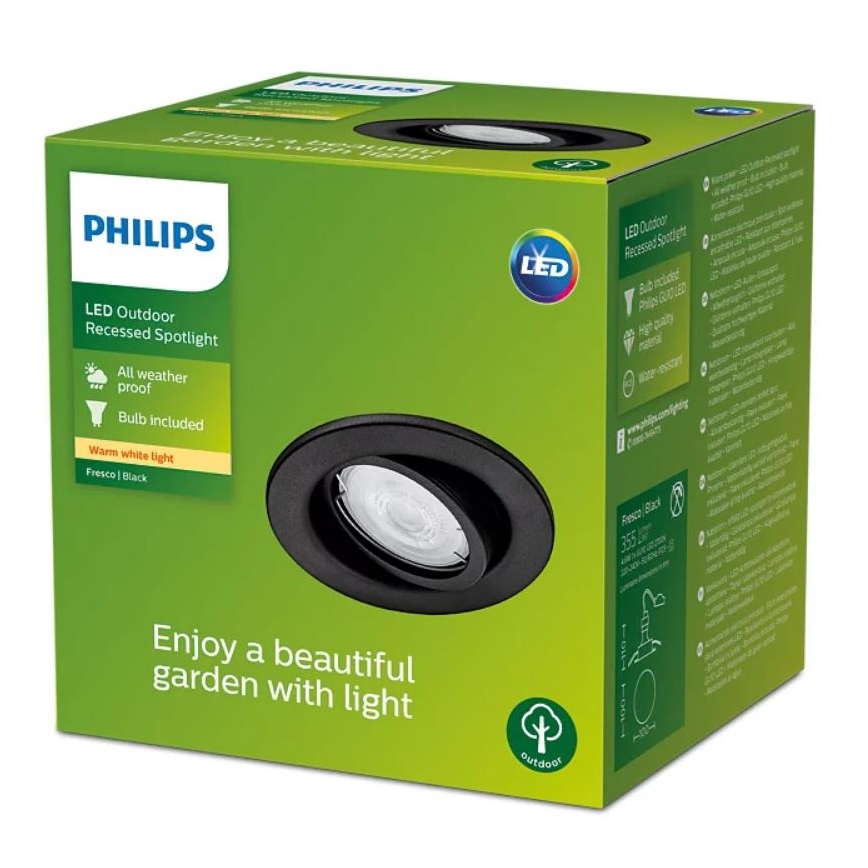 Philips - LED Łazienkowa oprawa wpuszczana FRESCO LED/4,6W/230V IP23