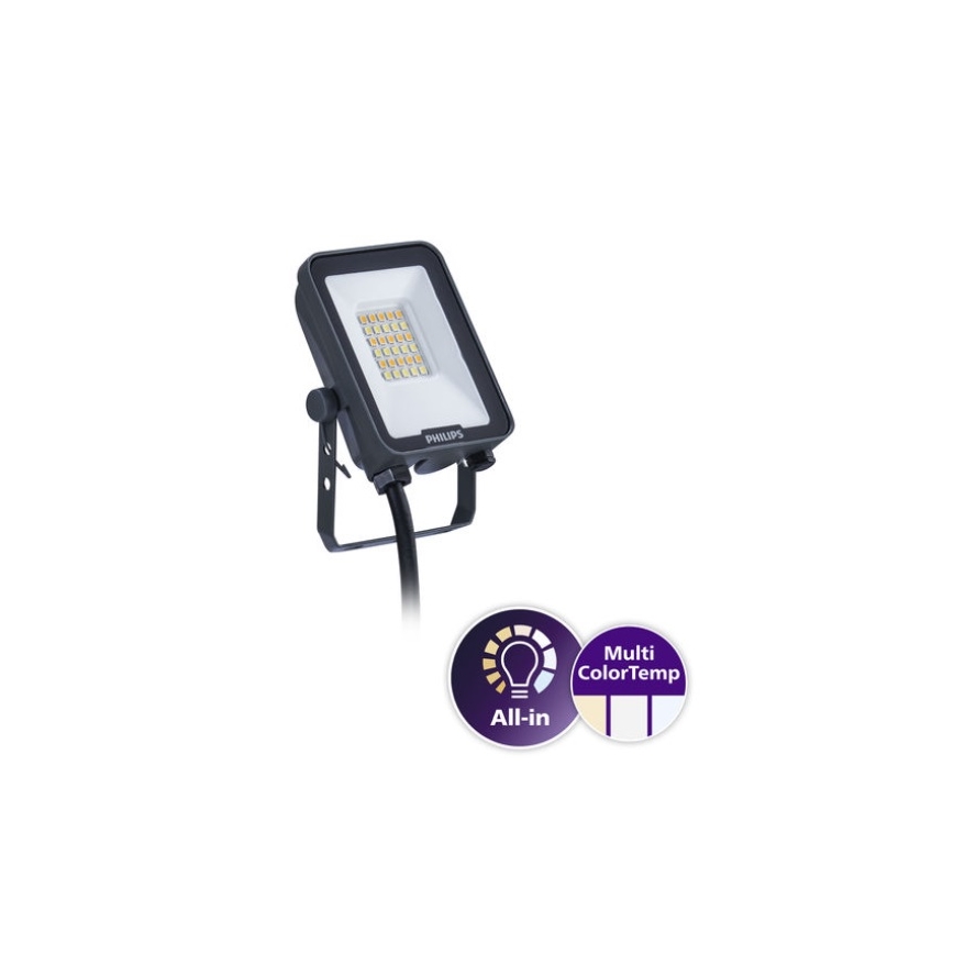 Philips - LED Naświetlacz LED/10W/230V 3000/4000/6500K IP65