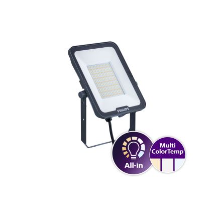 Philips - LED Naświetlacz LEDINAIRE ALL-IN LED/70W/230V 3000/4000/6500K IP65 antracyt