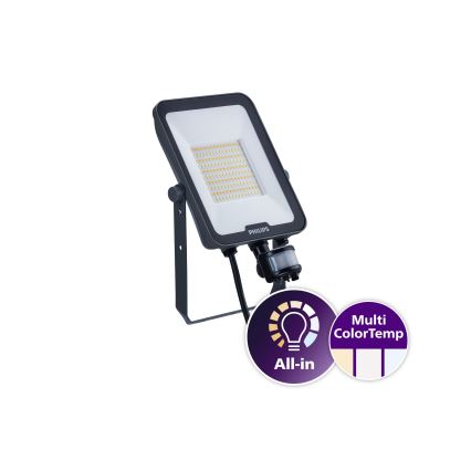 Philips - Reflektor LED z czujnikiem ruchu i zmierzchu LEDINAIRE ALL-IN LED/50W/230V 3000/4000/6500K IP65