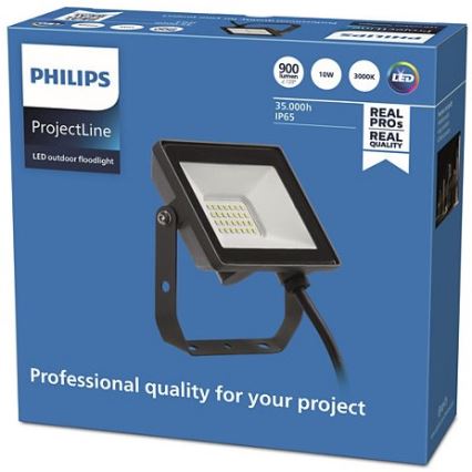 Philips - LED Naświetlacz zewnętrzny PROJECTLINE LED/10W/230V IP65 3000K