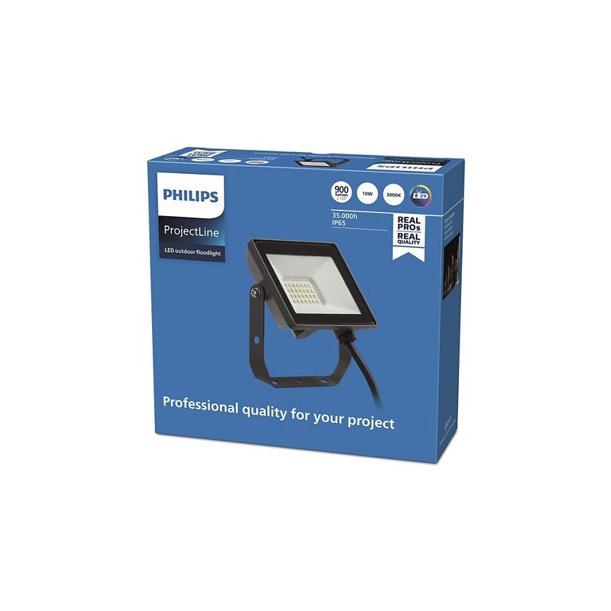 Philips - LED Naświetlacz zewnętrzny PROJECTLINE LED/10W/230V IP65 3000K