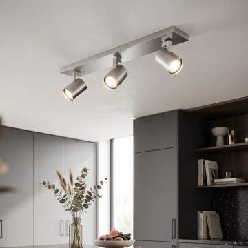 Philips - LED oprawa punktowa matowy chrom 3xGU10/20W/230V