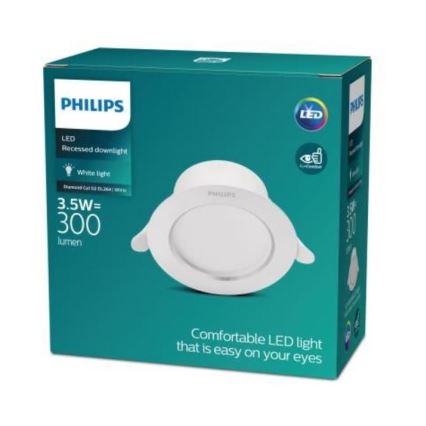 Philips - LED Oprawa wpuszczana LED/3,5W/230V 3000K