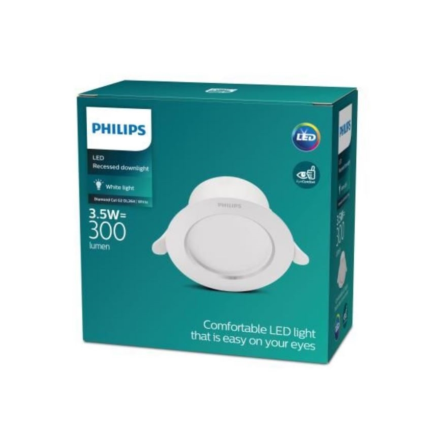 Philips - LED Oprawa wpuszczana LED/3,5W/230V 4000K