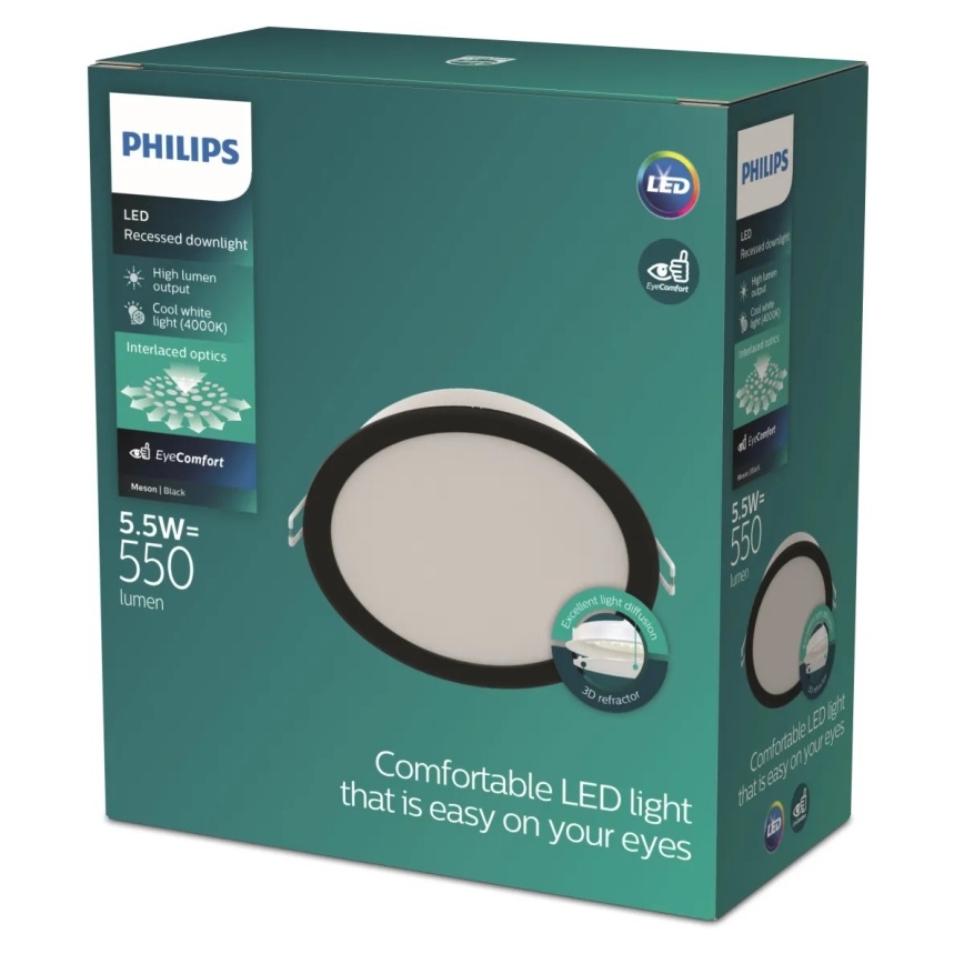 Philips - LED oprawa wpuszczana MESON LED/5,5W/230V 4000K