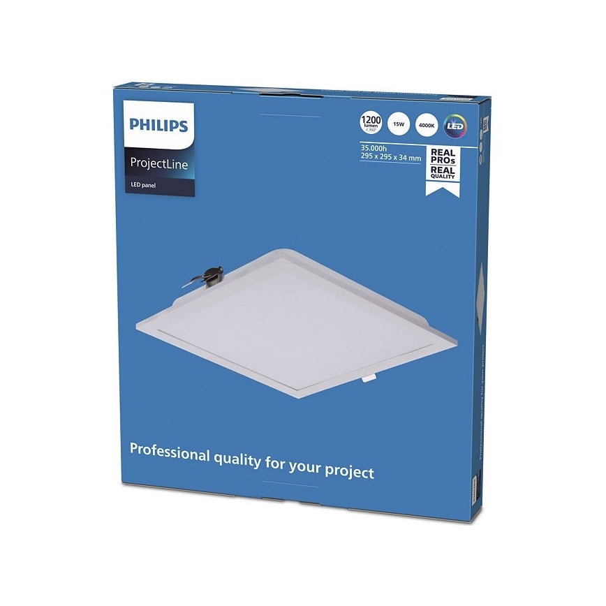 Philips - LED Oprawa wpuszczana PROJECTLINE LED/15W/230V 29,5x29,5 cm