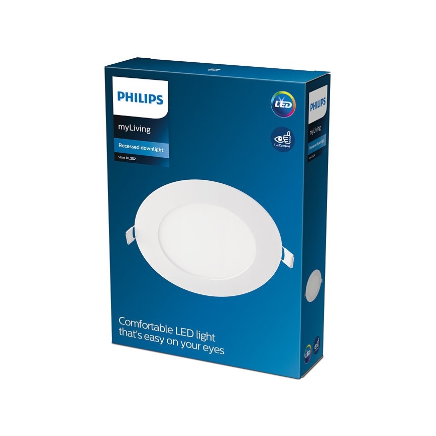Philips - LED Oprawa wpuszczana SLIM LED/9W/230V 3000K