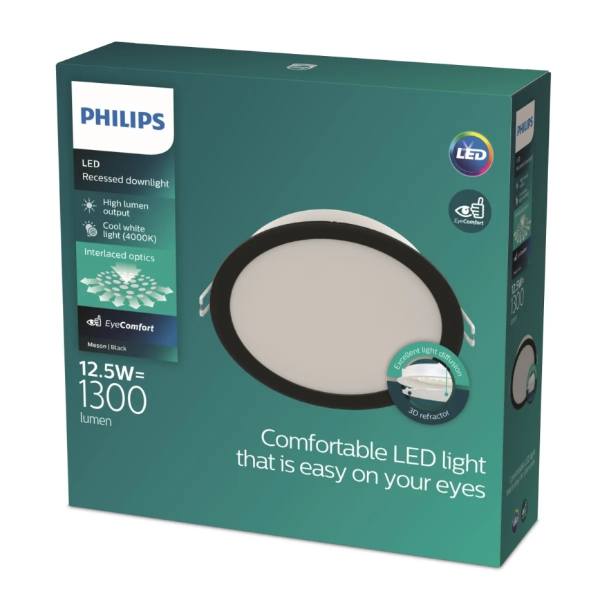 Philips - LED oprawa wpuszczana sufitowa MESON LED/12,5W/230V 4000K