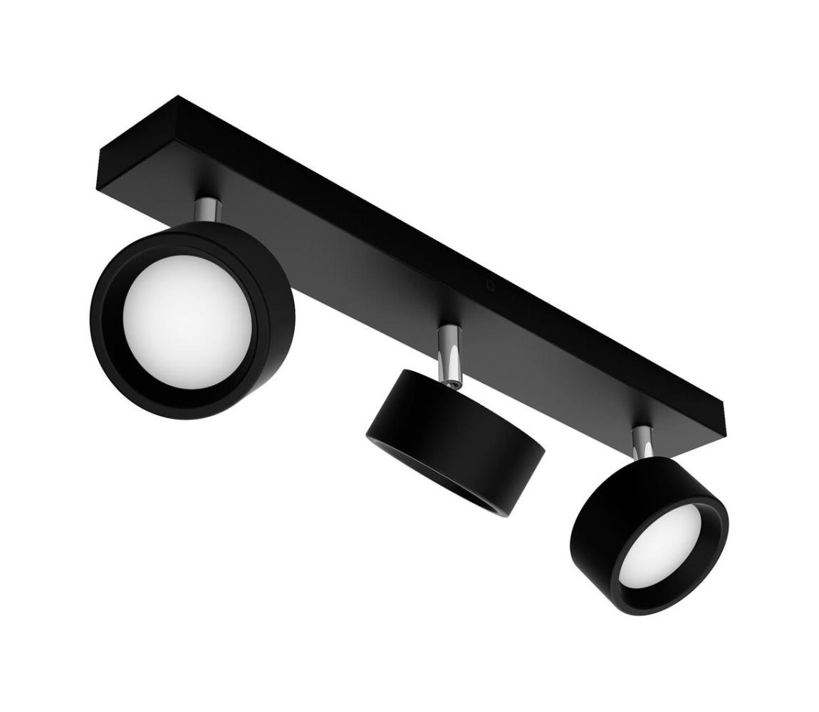 Philips - LED Oświetlenie punktowe BRACIA 3xLED/5,5W/230V czarne