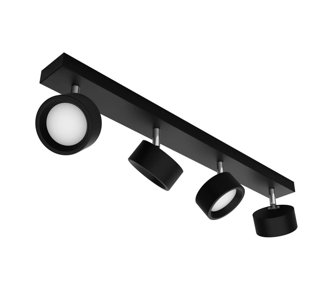 Philips - LED Oświetlenie punktowe BRACIA 4xLED/5,5W/230V czarne
