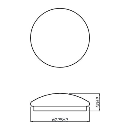 Philips - LED Oświetlenie sufitowe MOIRE CL200 LED/6W/230V