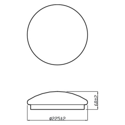 Philips - LED Oświetlenie sufitowe MOIRE LED/6W/230V