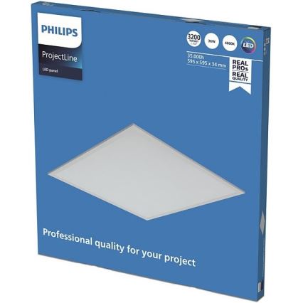 Philips - LED Panel wpuszczany PROJECTLINE LED/36W/230V 59,5x59,5 cm