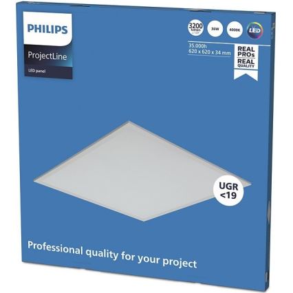 Philips - LED Panel wpuszczany PROJECTLINE LED/36W/230V 62x62 cm