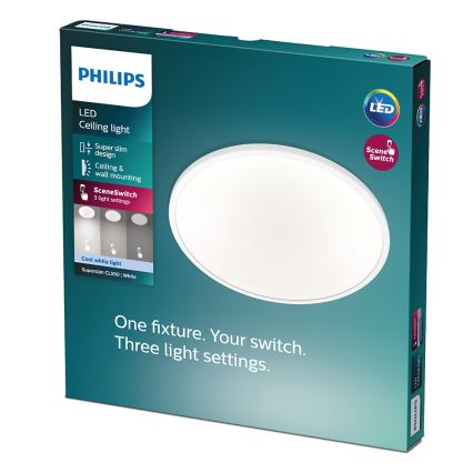 Philips - LED Plafon 1xLED/15W/230V 4000K