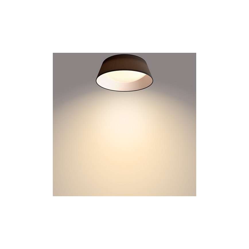 Philips - LED Plafon LED/14W/230V czarny