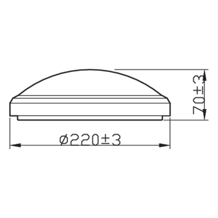 Philips - LED Plafon łazienkowy BALANCE LED/6W/230V IP44