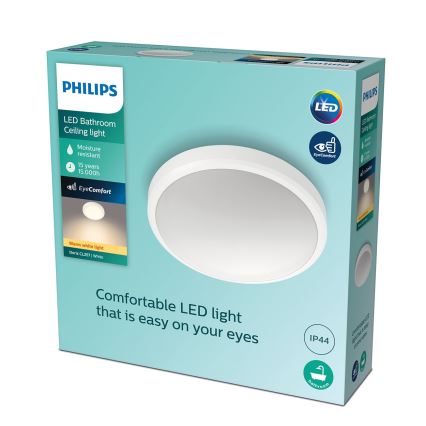 Philips - LED Plafon łazienkowy LED/17W/230V 2700K IP44