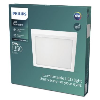 Philips - LED Plafon LED/12W/230V 4000K biały