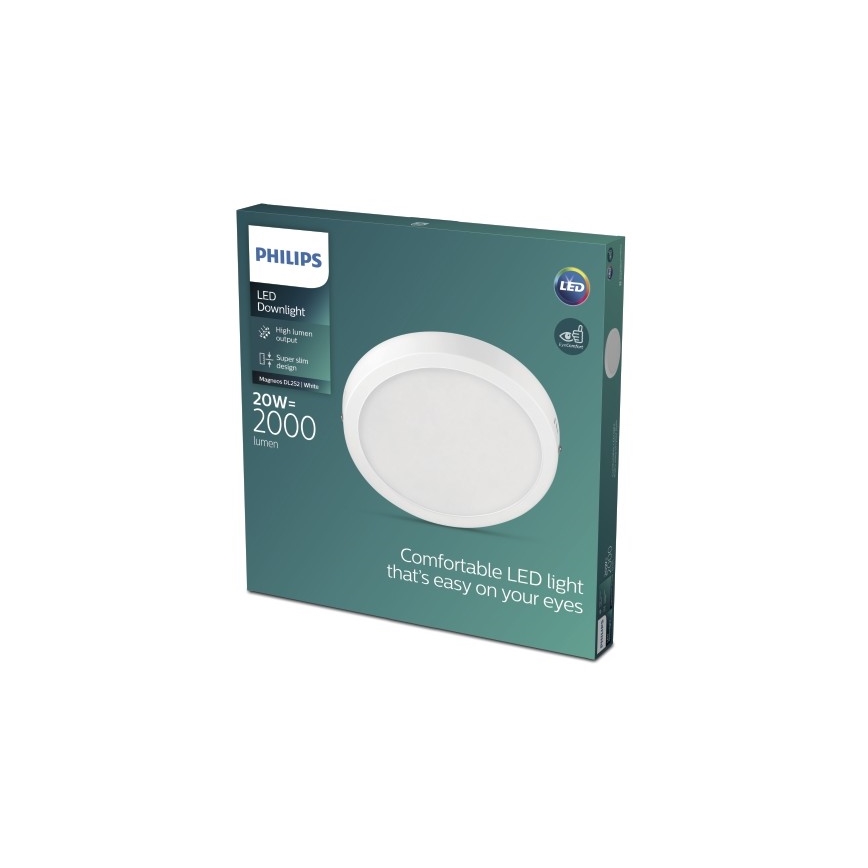 Philips - LED Plafon LED/20W/230V 2700K biały
