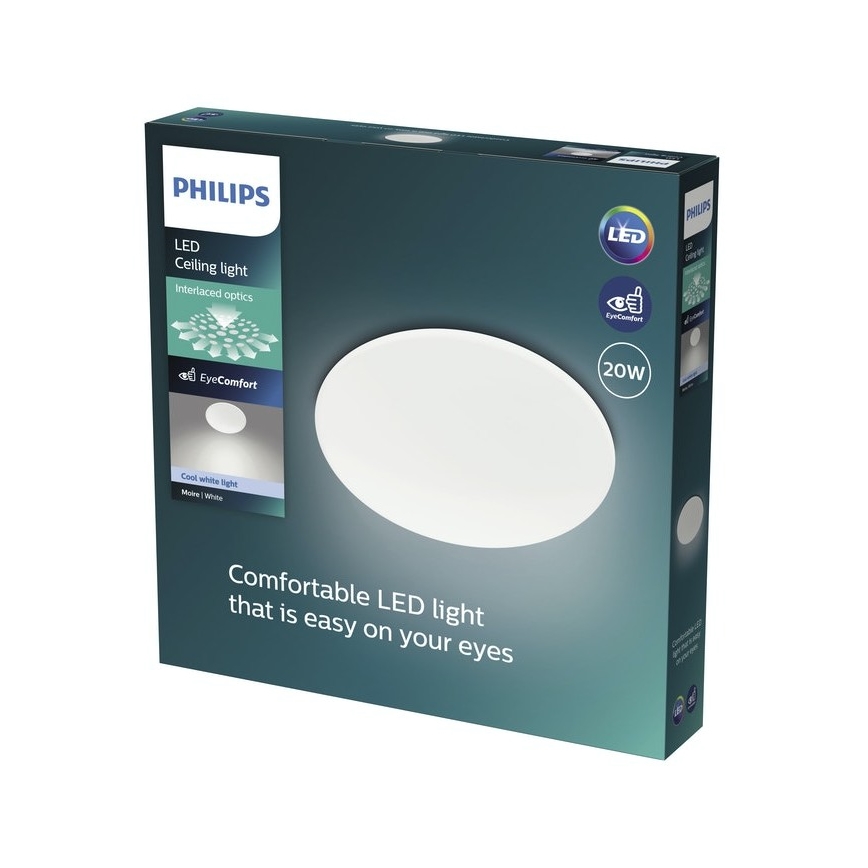 Philips - LED Plafon MOIRE LED/20W/230V 4000K