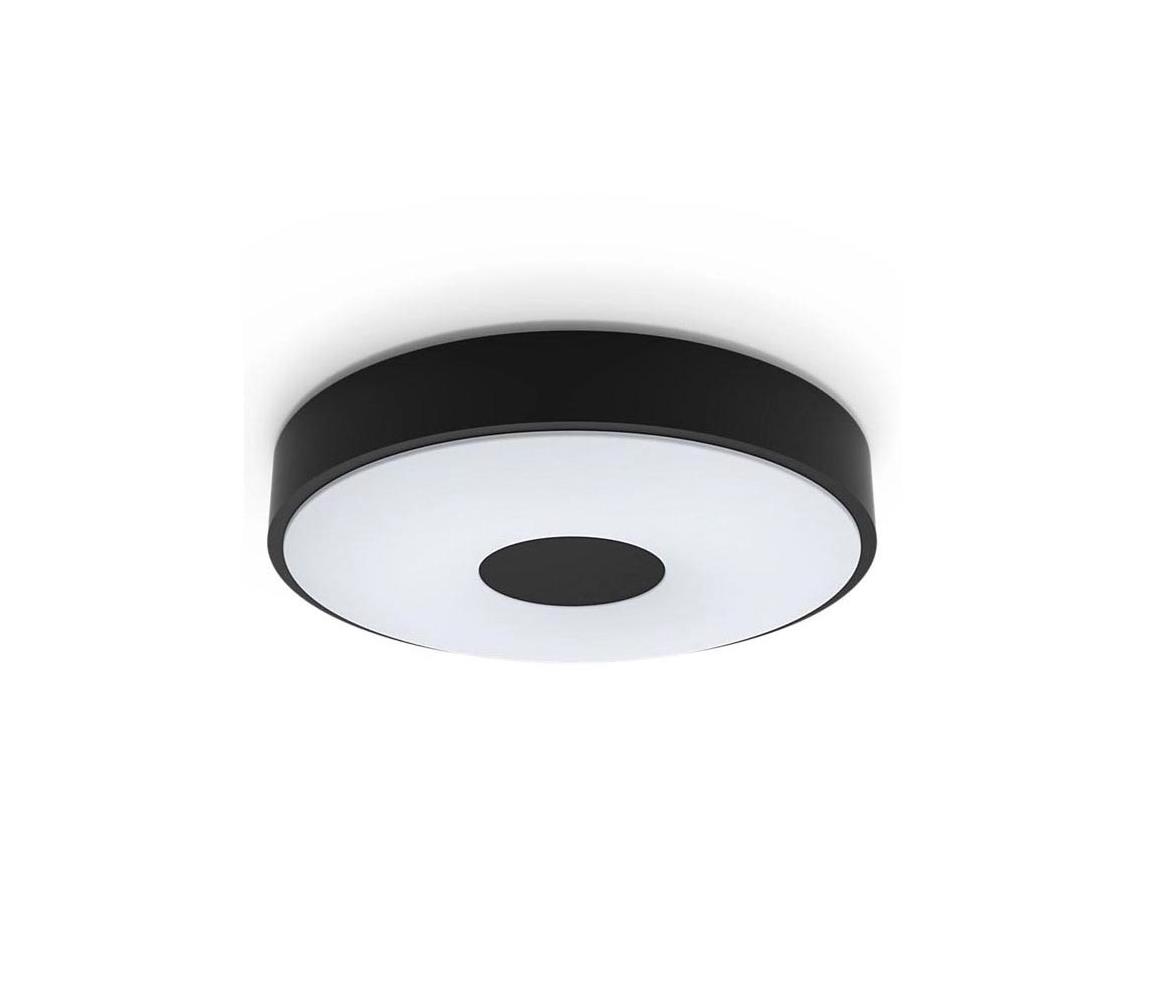 Philips - LED Plafon ściemnialny COINER LED/24W/230V 2700K czarny