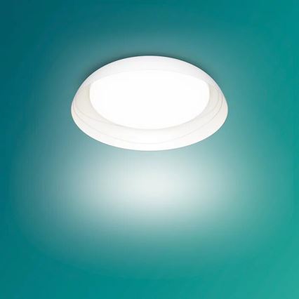 Philips - LED Plafon ściemnialny FLETA SCENE SWITCH LED/10W/230V 4000K biały