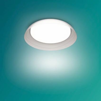 Philips - LED Plafon ściemnialny FLETA SCENE SWITCH LED/10W/230V 4000K przezroczysty