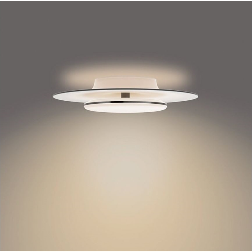 Philips- LED Plafon ściemnialny SCENE SWITCH LED/30W/230V 2700K czarny