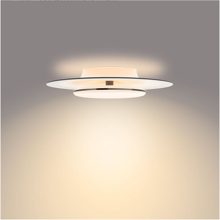 Philips- LED Plafon ściemnialny SCENE SWITCH LED/30W/230V 2700K czarny