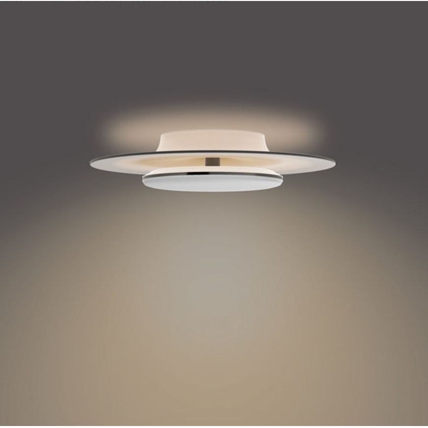 Philips- LED Plafon ściemnialny SCENE SWITCH LED/30W/230V 2700K czarny