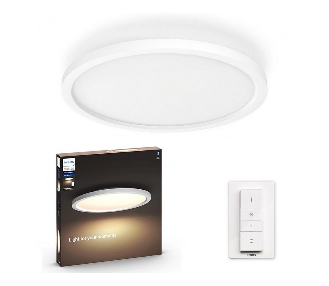 Philips - LED Plafon ściemnialny Hue AURELLE LED/19W/230V + pilot