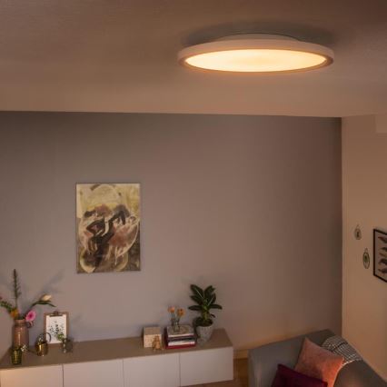 Philips - LED Plafon ściemnialny Hue LED/19W/230V 2200-6500K + pilot zdalnego sterowania