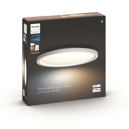 Philips - LED Plafon ściemnialny Hue LED/19W/230V 2200-6500K + pilot zdalnego sterowania