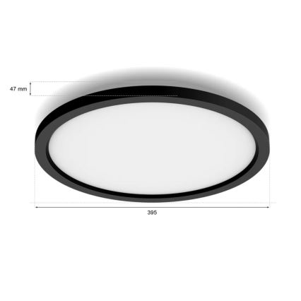 Philips - LED Plafon ściemnialny Hue AURELLE LED/24,5W/230V + pilot zdalnego sterowania