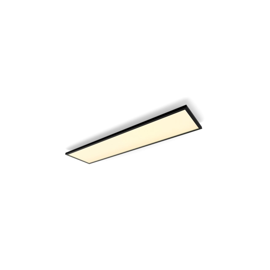 Philips - LED Plafon ściemnialny Hue AURELLE LED/39W/230V 2200-6500K 120x30 cm czarny